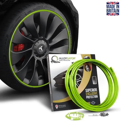 Set van 4 AlloyGators Green