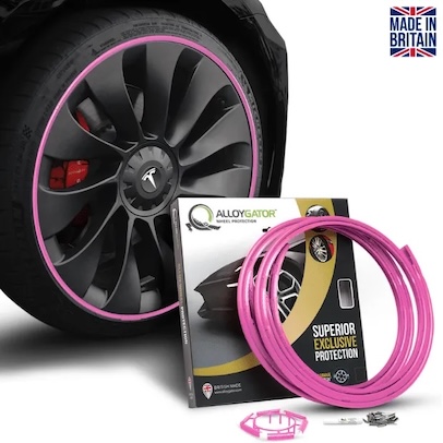 Set van 4 AlloyGators Roze
