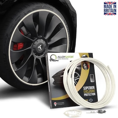 Set van 4 AlloyGators White