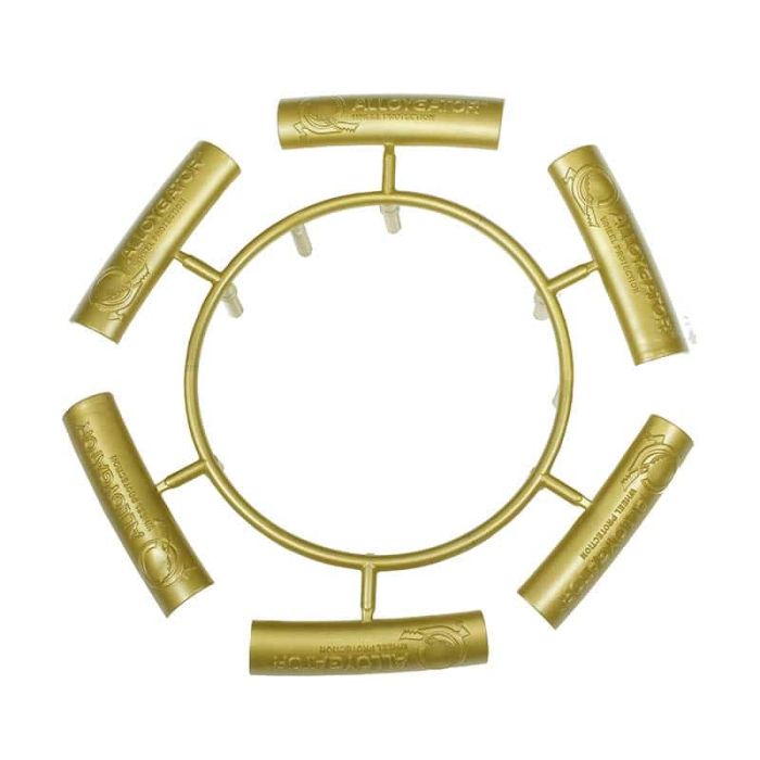 6 Verbindingskapjes Goud