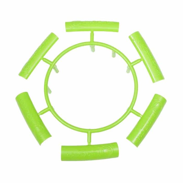 6 Verbindingskapjes Groen
