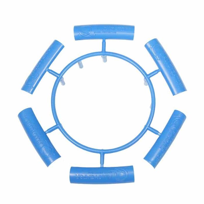 6 Verbindingskapjes SkyBlauw